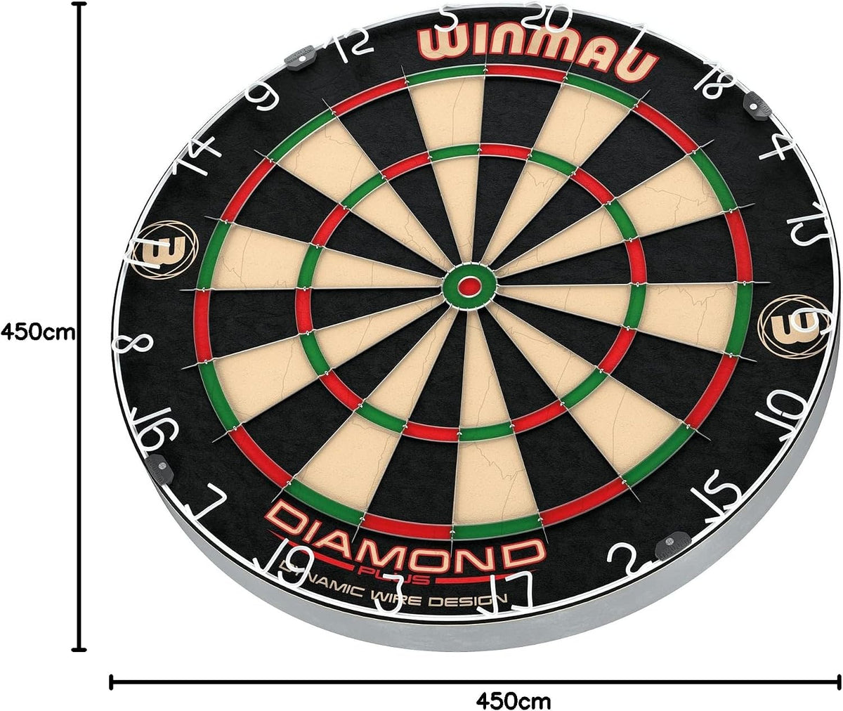 Diamond plus Dart Board