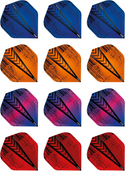 Extra Thick Standard Dart Flights - Hardcore Selection Pack