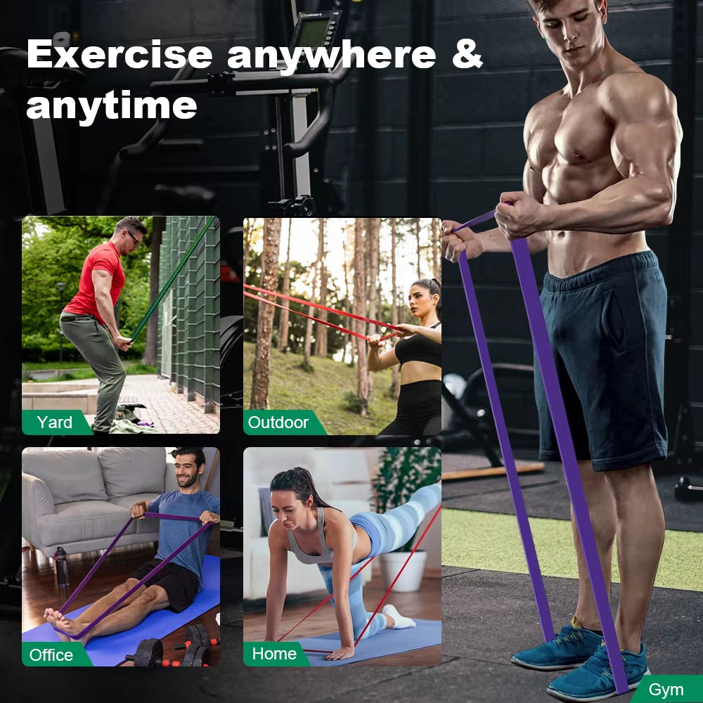 5-120lbs Fitness Resistance Band 