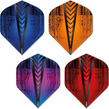 Extra Thick Standard Dart Flights - Hardcore Selection Pack