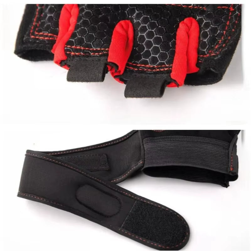 Half Finger Weight Lifting Gloves