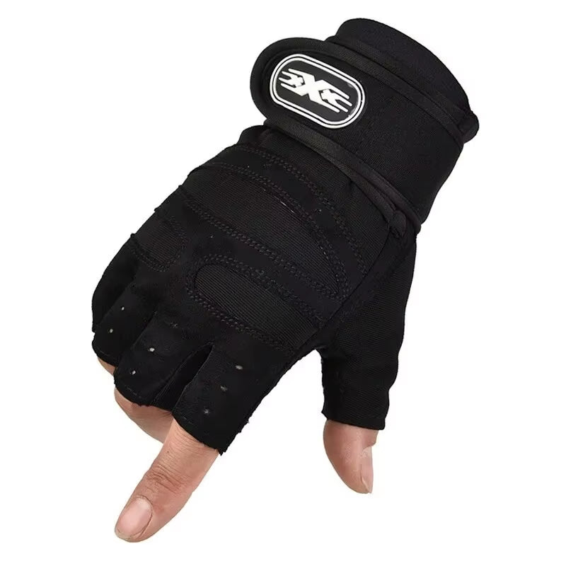 Half Finger Weight Lifting Gloves