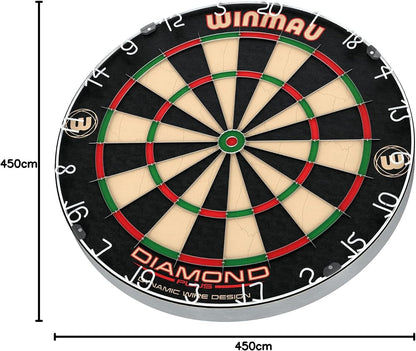 Diamond plus Dart Board