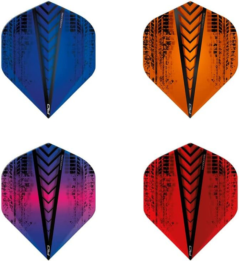 Extra Thick Standard Dart Flights - Hardcore Selection Pack