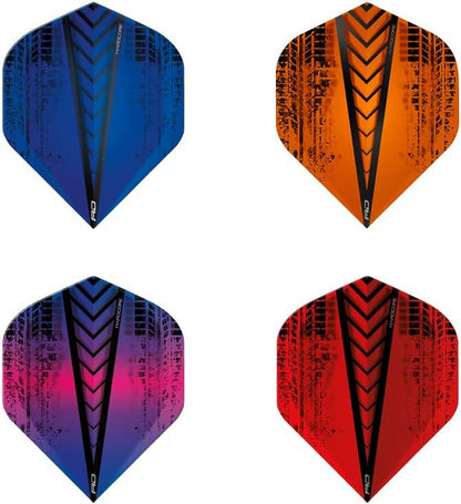 Extra Thick Standard Dart Flights - Hardcore Selection Pack