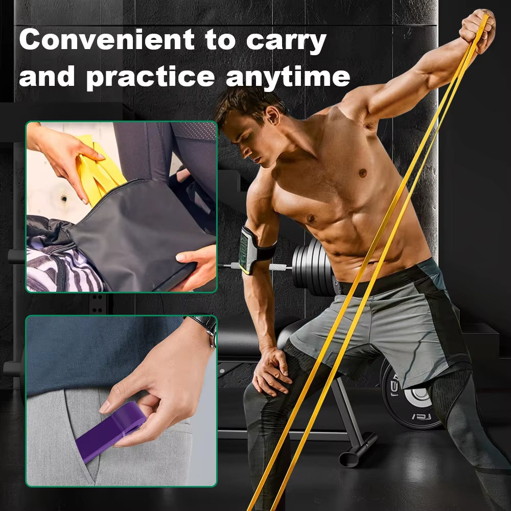 5-120lbs Fitness Resistance Band 