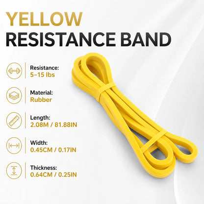 5-120lbs Fitness Resistance Band 